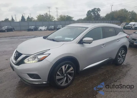 2015 Nissan Murano Platinum z USA, uszkodzony, nr VIN 5N1AZ2MH3FN228698